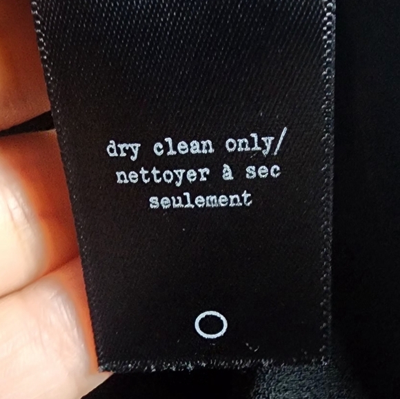 Rag & Bone Black Silky Sleeveless Blouse Side Cut Out Top Size Large - Picture 8 of 13